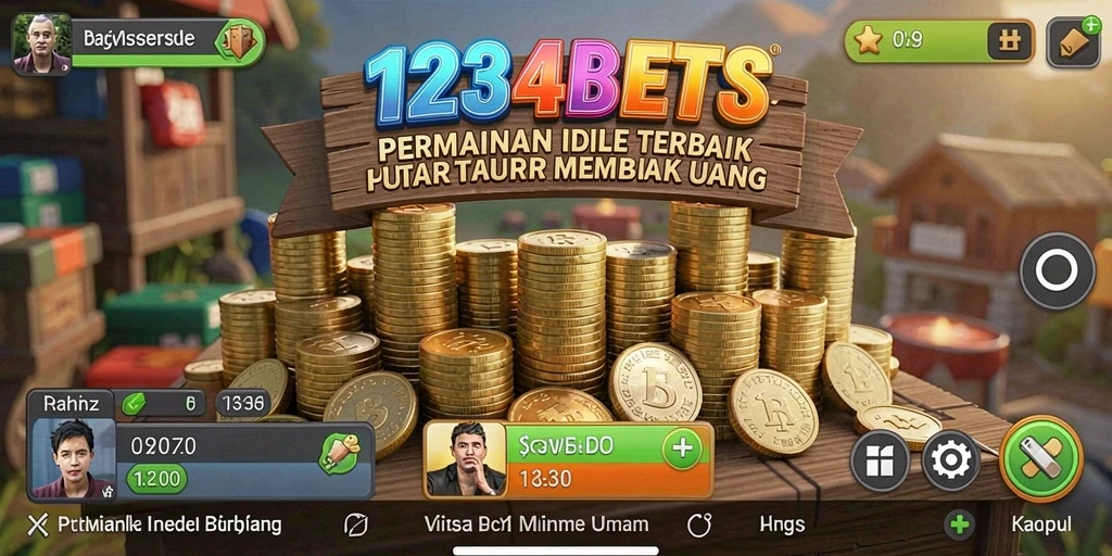Screenshot gameplay yang menampilkan keseruan dan kemudahan 1234BETS.