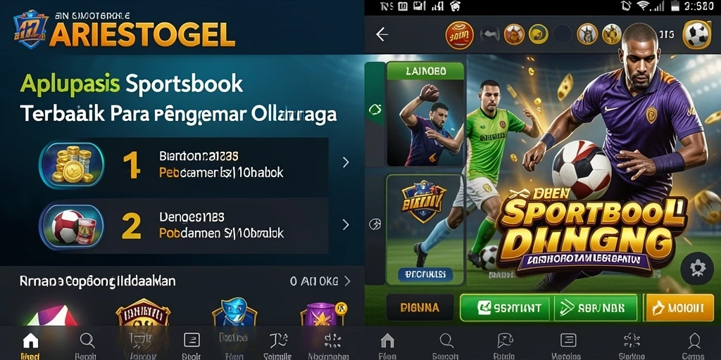 Tampilan gameplay taruhan olahraga yang menarik di ARIESTOGEL.