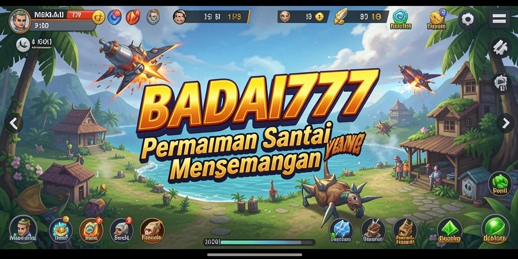 Tampilan gameplay <strong>BADAI777</strong> yang menarik dan seru.