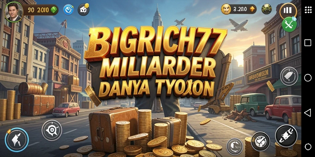 Screenshot BIGRICH77 menunjukkan keseruan dalam gameplay Tycoon.