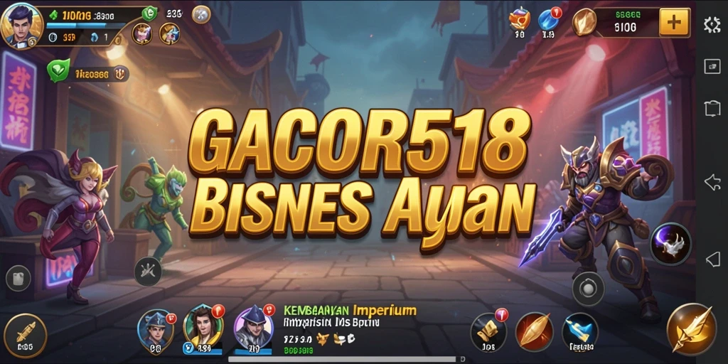 Tampilan menarik dari gameplay GACOR518 yang penuh strategi Tycoon.