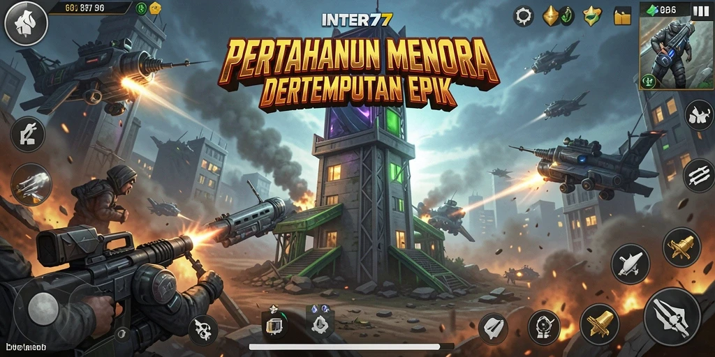 Gameplay seru Tower Defense di INTER77 dengan strategi yang menantang.