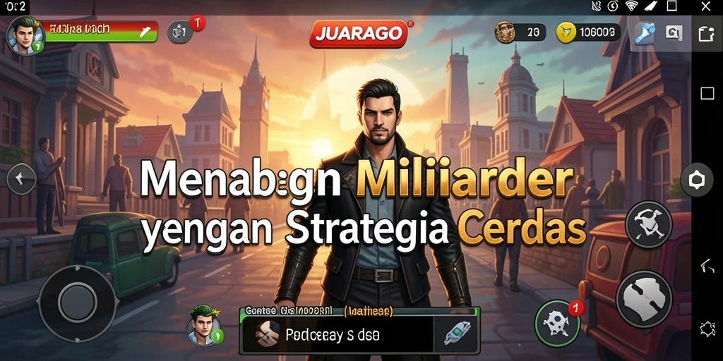 Tampilan gameplay JUARAGO yang menegangkan dan penuh strategi.