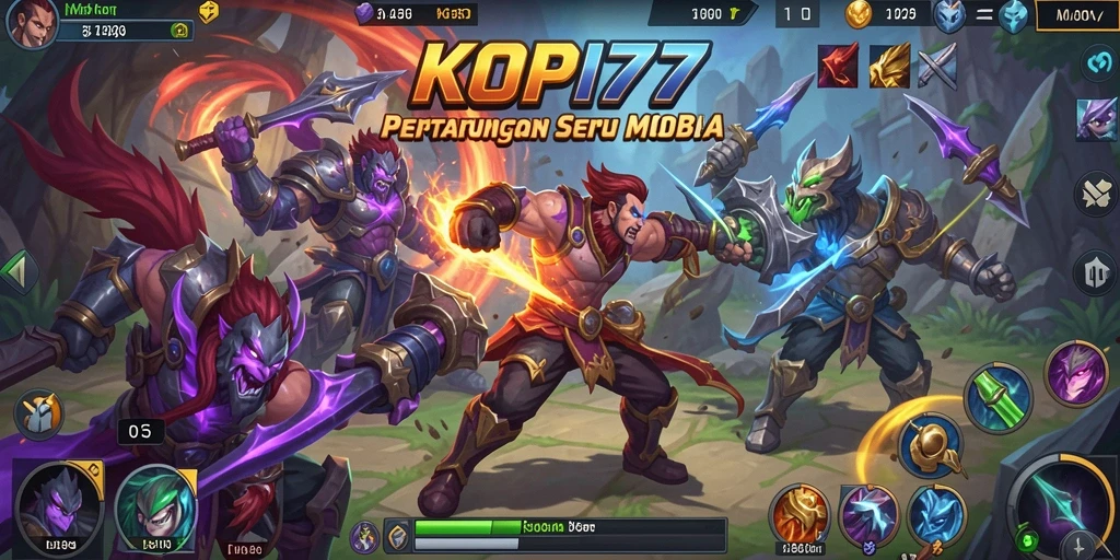 Tangkapan layar gameplay KOPI77 yang mendebarkan dan penuh aksi.