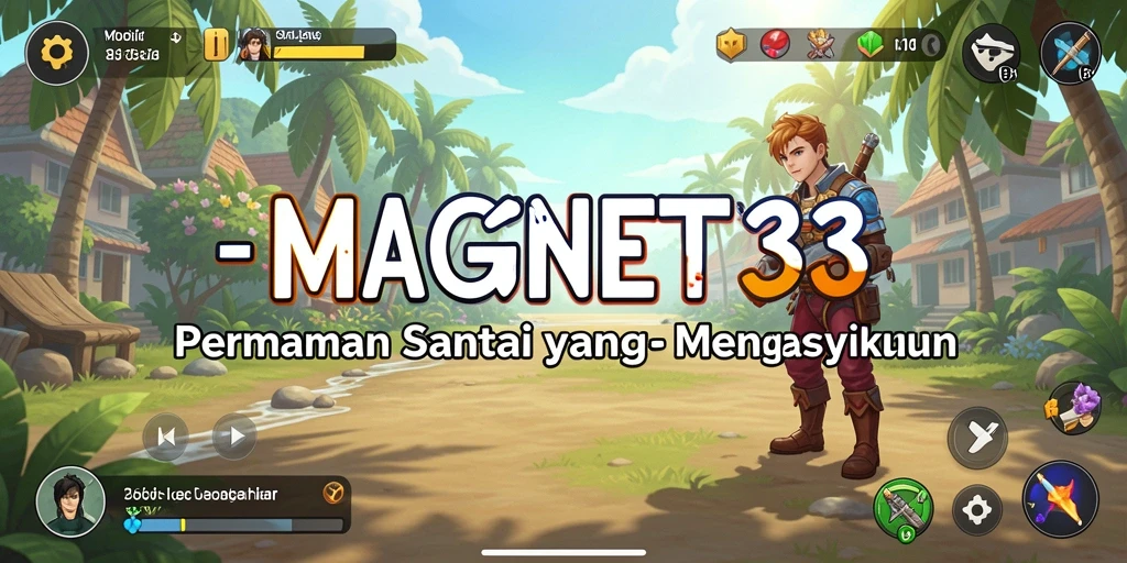 Tampilan menarik dalam gameplay santai MAGNET33.