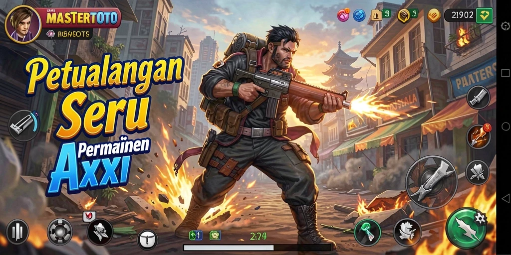 Tampilan gameplay MASTERTOTO yang menegangkan dan seru.