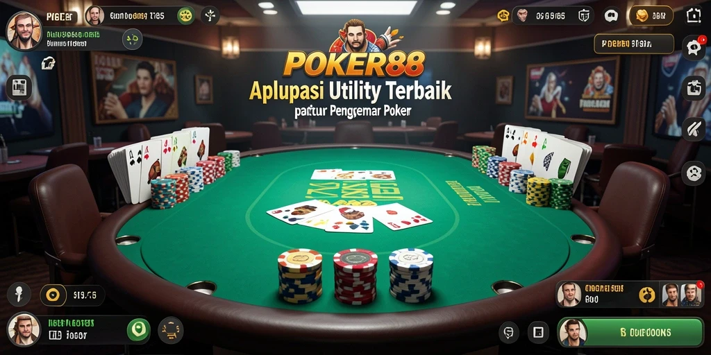 Tampilan utama POKER88 dengan antarmuka yang intuitif dan menarik.