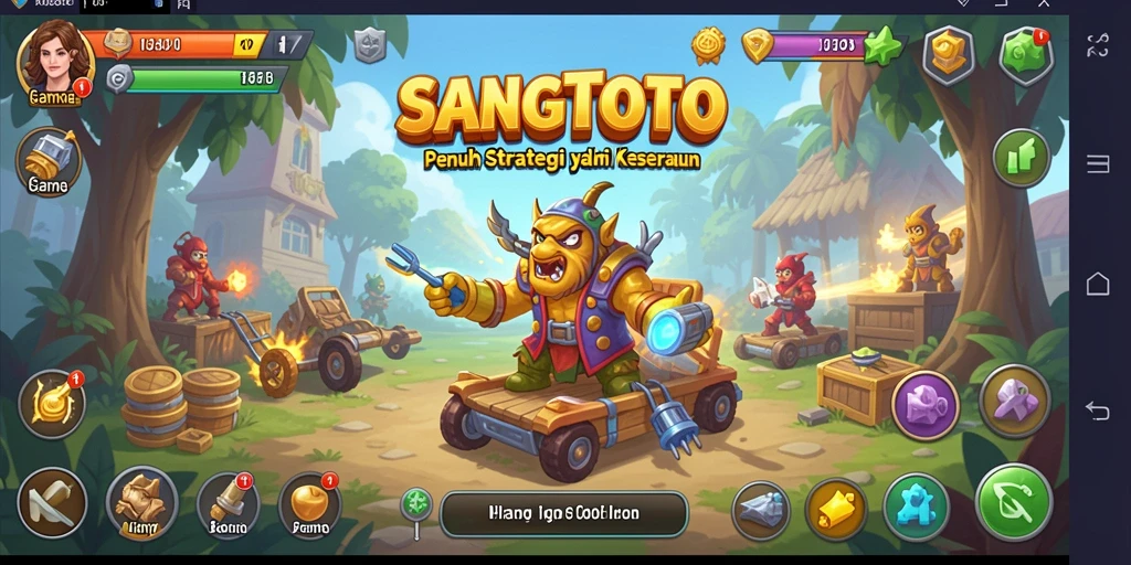 Tampilan gameplay SANGTOTO yang seru dan interaktif.