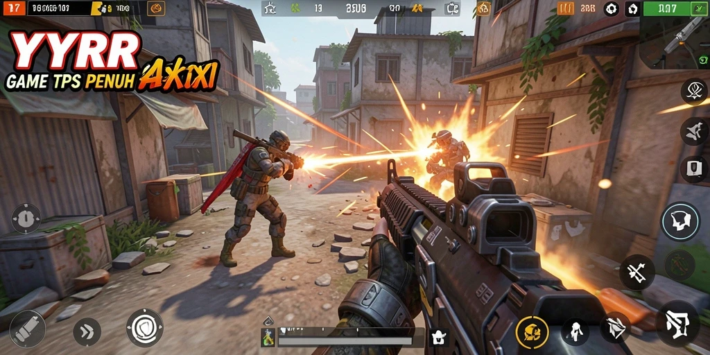 Tampilan gameplay YYRR yang menarik dan penuh aksi.